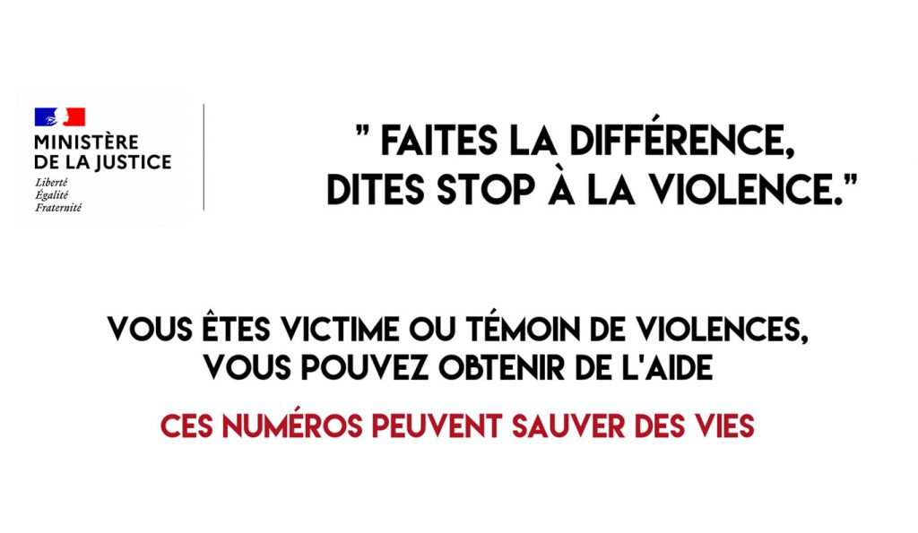 Faites la différence, dites stop à la violence