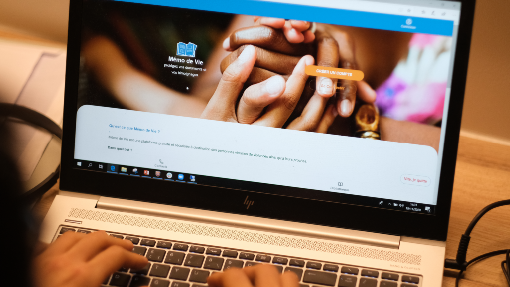 Mémo de Vie : une plateforme au service des personnes victimes de violences