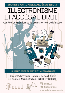 Affiche Jnad Sur L'illectronisme