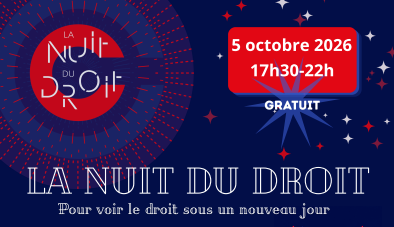 Prochaine Nuit du droit à Rennes – Lundi 5 octobre 2026